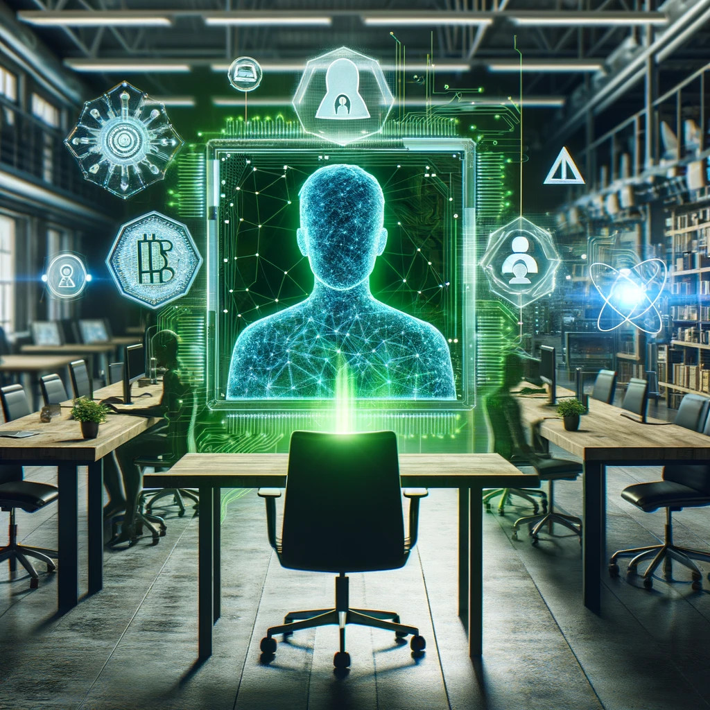 Kristian työpajassa uuden teknologian parissa